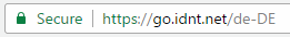 Wechseln Sie in das Verwaltungsportal unter https://go.idnt.net/