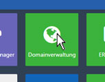 Starten der Domain Verwaltung im IDNT Cloud Desktop